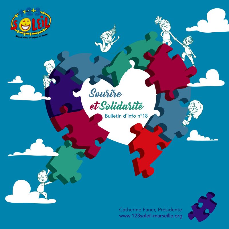Journal 1,2,3 Soleil 2025 : Sourire et Solidarité, bulletin d’info n°18