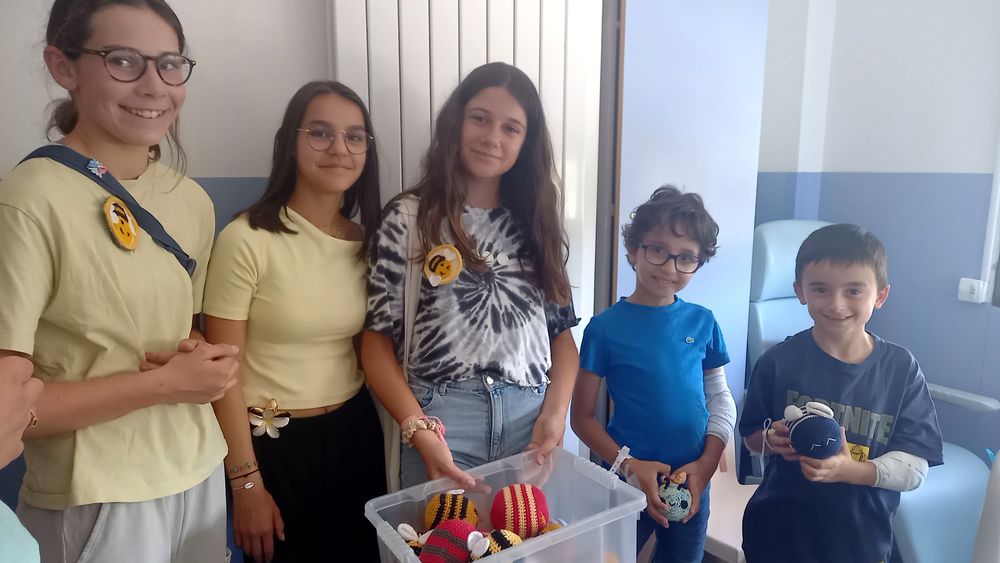 Projet « Abeilles » destiné aux enfants hospitalisés à l'hôpital Nord